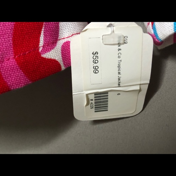 Mack & Co Tropical Kids Jacket Size 6 - Picture 6 of 6